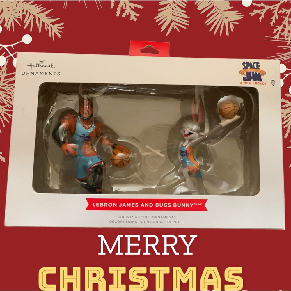 Hallmark Space Jam A New Legacy Christmas tree ornaments